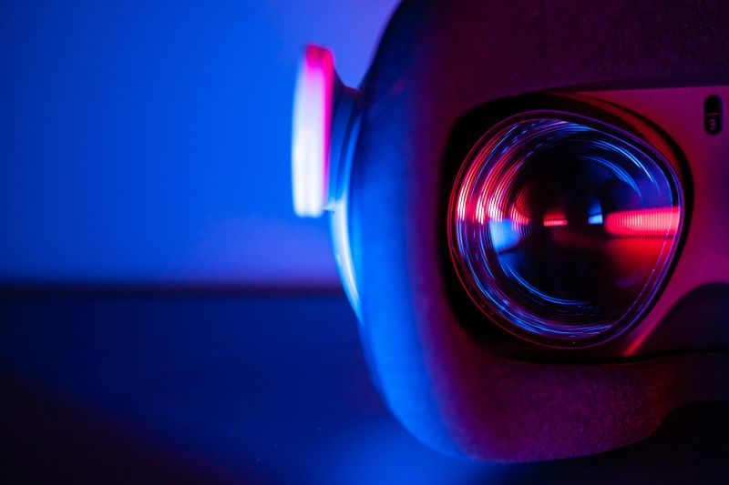 a pair of VR goggles